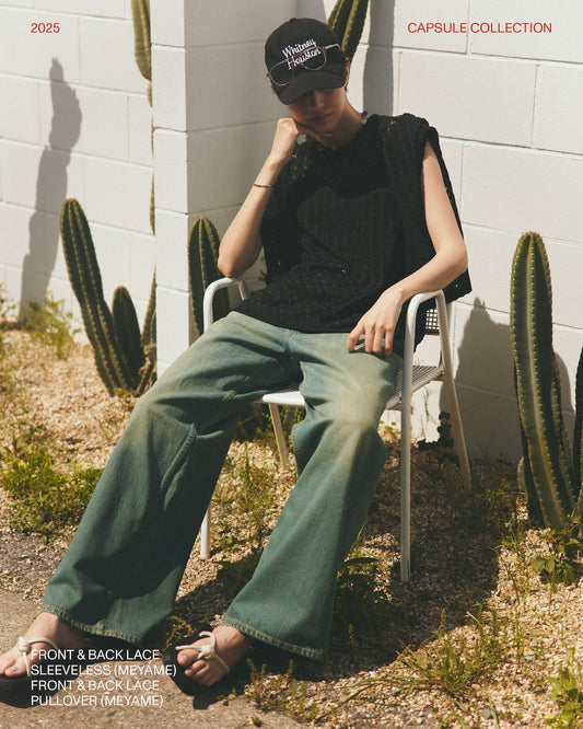 【 NEW ARRIVALS 】“MEYAME” FRONT & BACK LACE TOPS