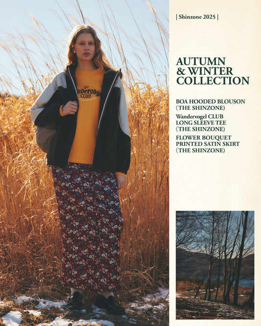 【NEW ARRIVALS】"BOA HOODED BLOUSON"