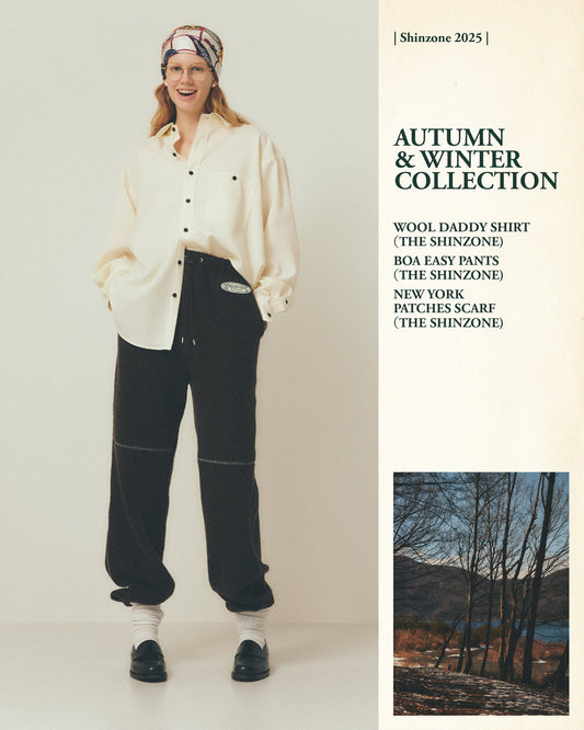 【NEW ARRIVALS】"WOOL DADDY SHIRT" & "BOA EASY PANTS"