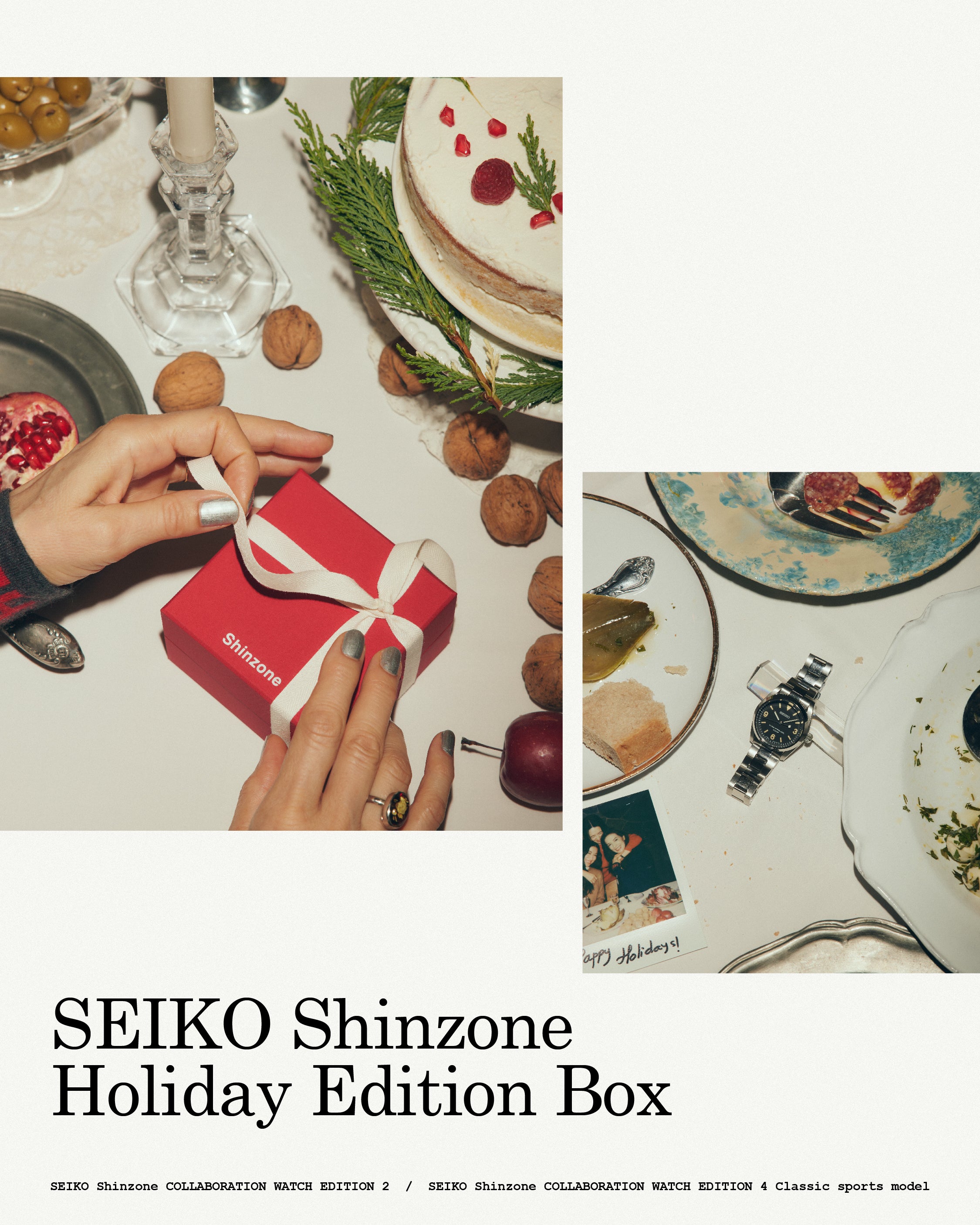 待望！“SEIKO Shinzone COLLABORATION WATCH”追加予約スタート