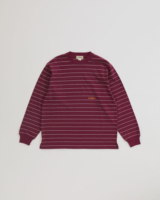 L.L.BEAN  Union Long-Sleeve Stripe Tee