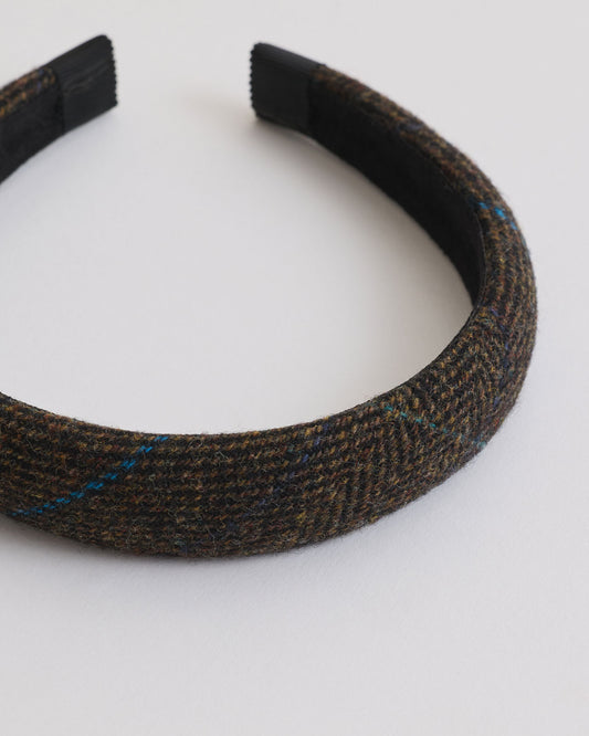 【EXCLUSIVE】IRIS47	wide head band/BROWN