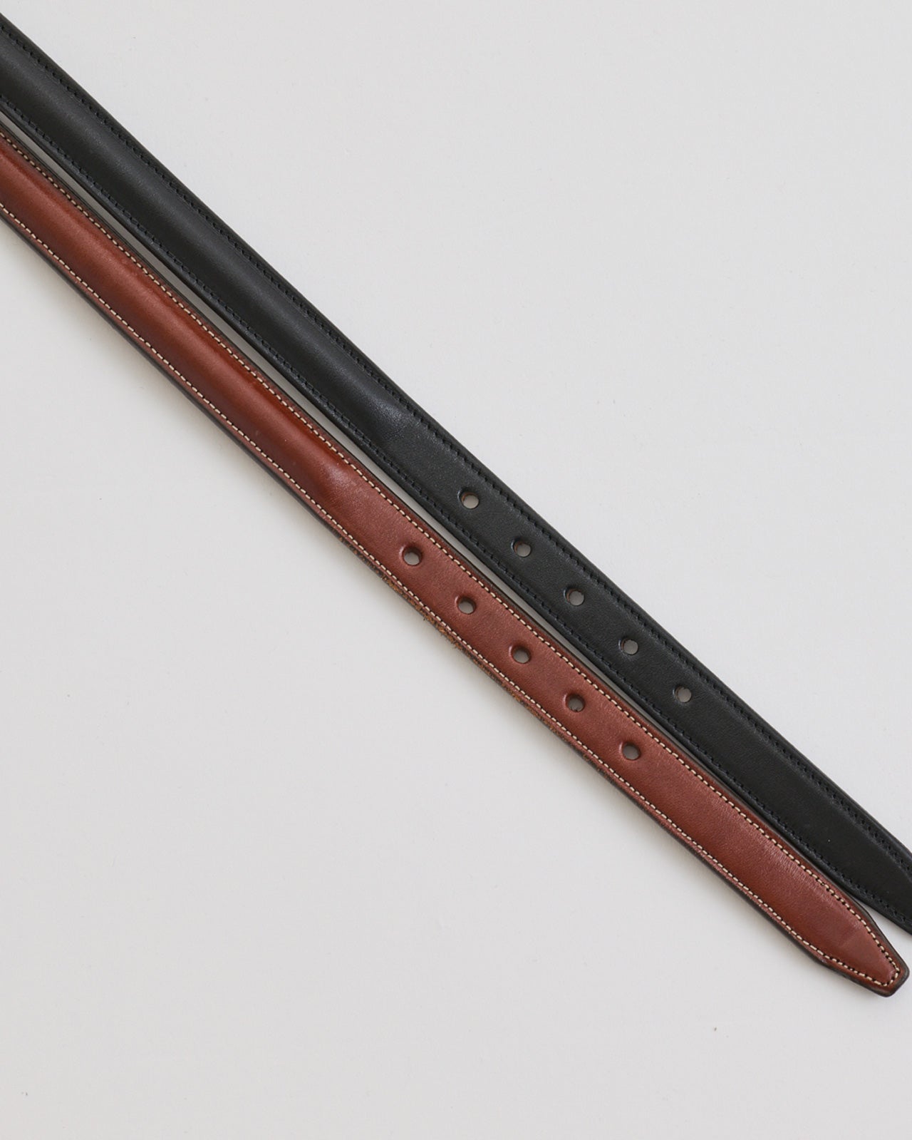 TORY LEATHER 3/4 inch Raisecd Belt