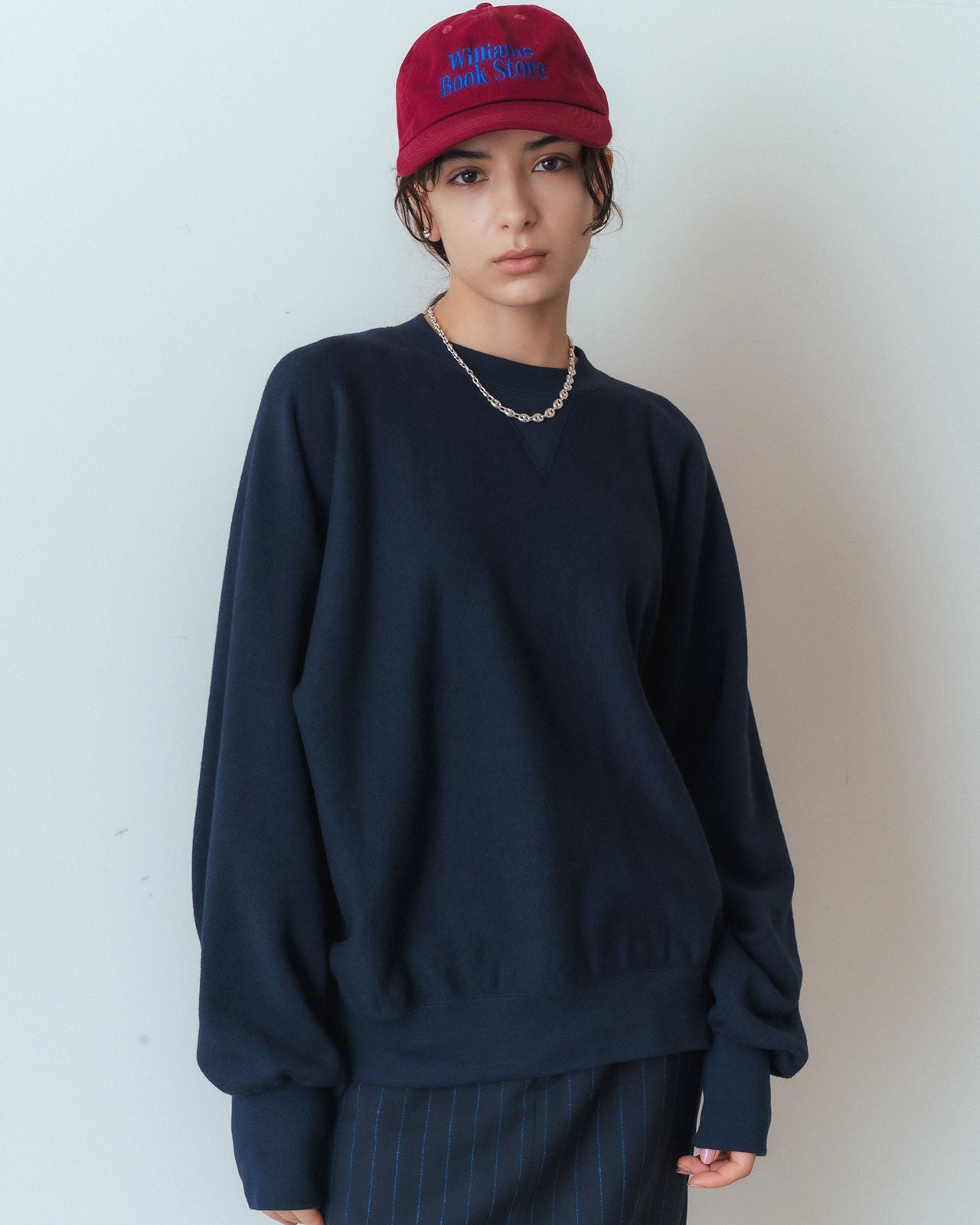 【新色CAMEL】COTTON WOOL SWEATSHIRT