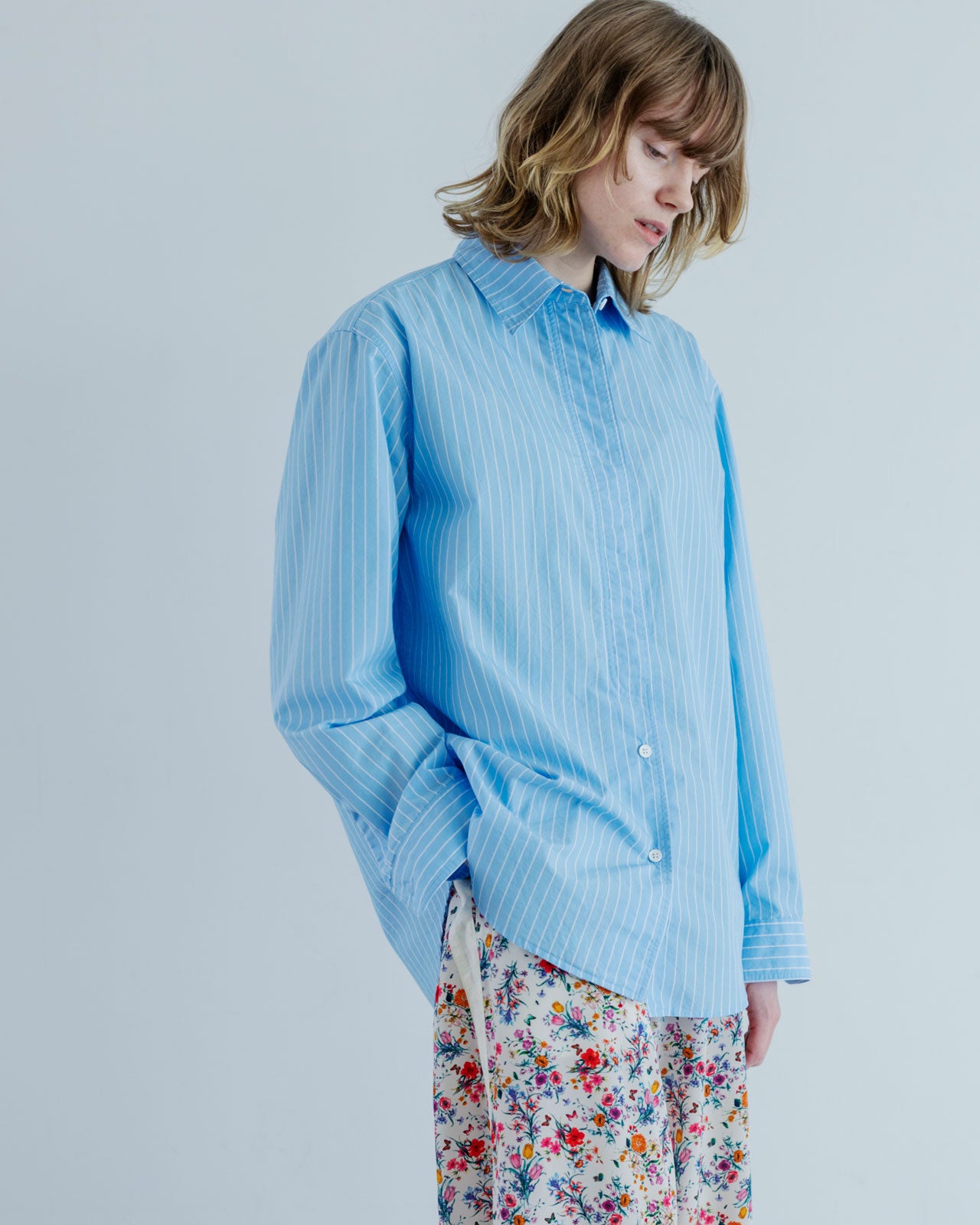 MEYAME】STRIPED SHIRT – Shinzone