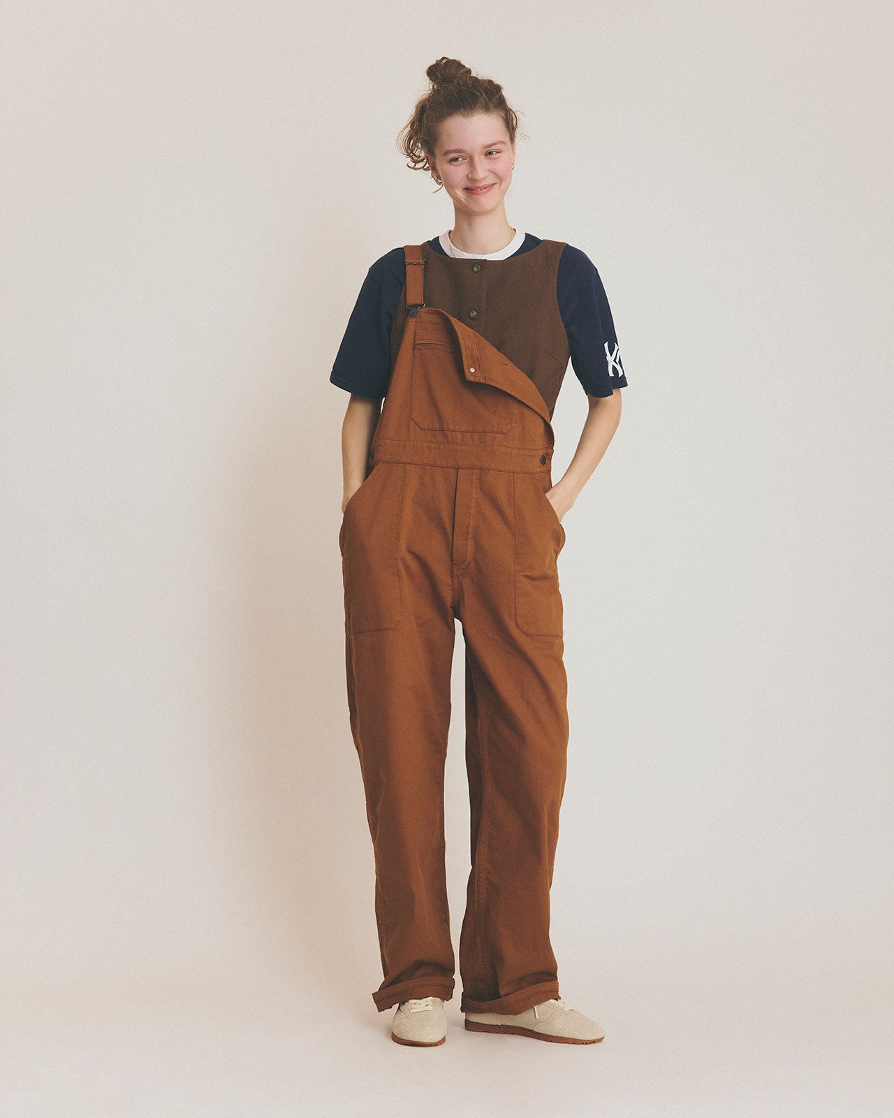 『needles』 カバーオール　ペイズリー　オリエンタルボタン　ブラウン　S Needles（ニードルズ）〉 Memory Poly Taffeta Coverall - Charcoal