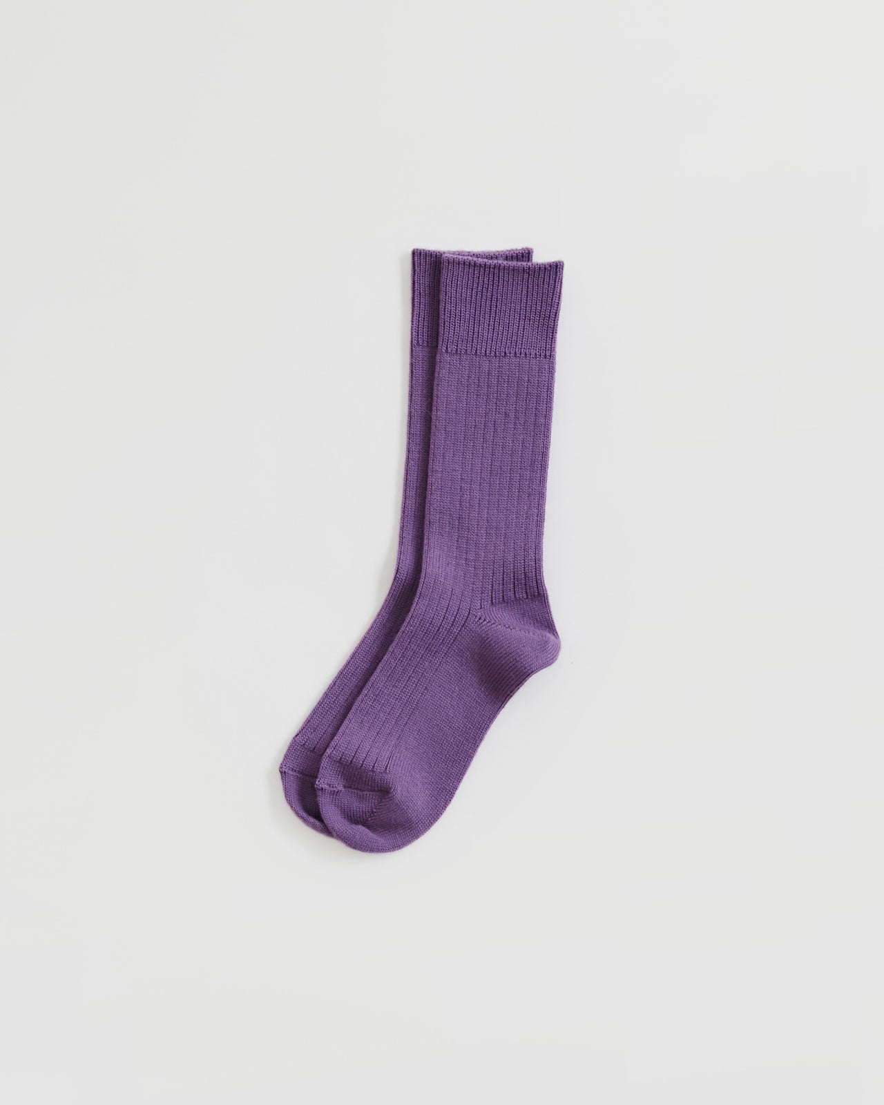 WOOL RIB SOCKS