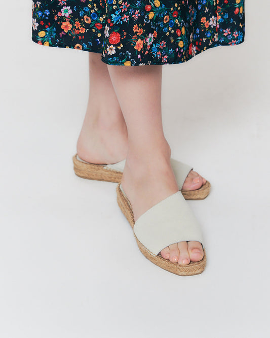 MEYAME LEATHER ESPADRILLE