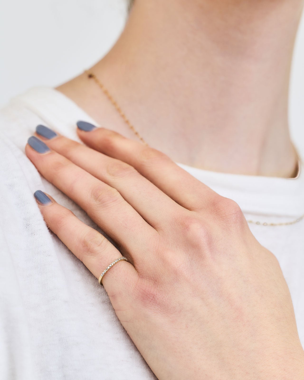 Pinky diamond ring (#01/03)