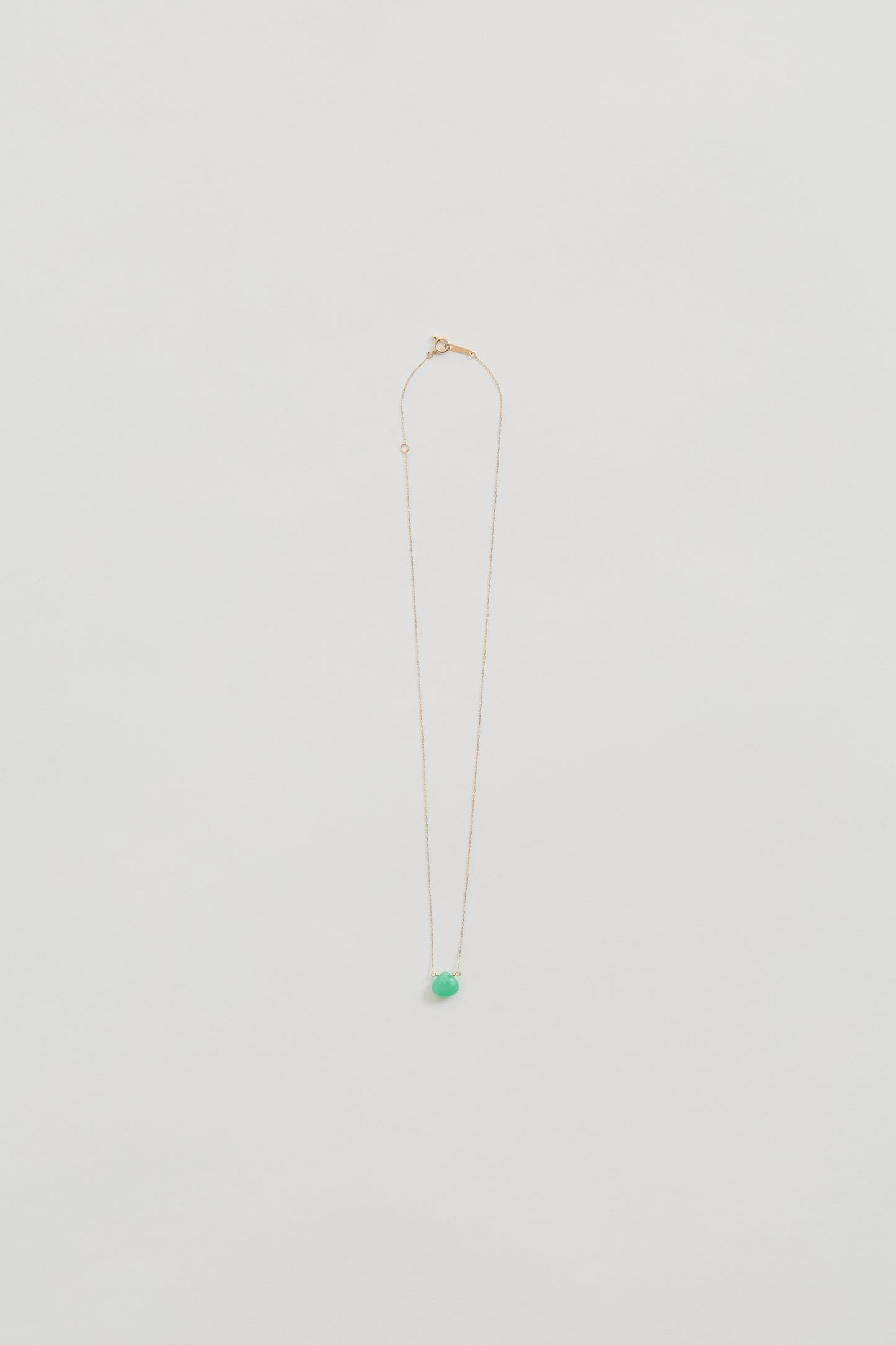 COLORED STONE NECKLACE (Chrysoprase)