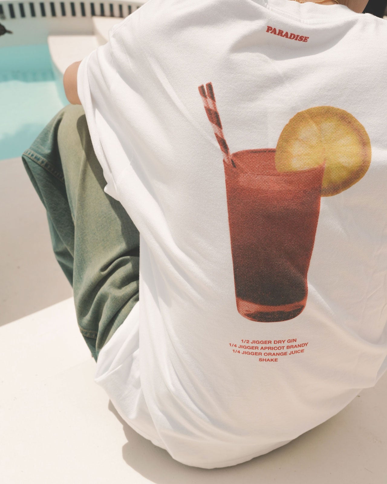 【6月下旬お届け】COCKTAIL TEE