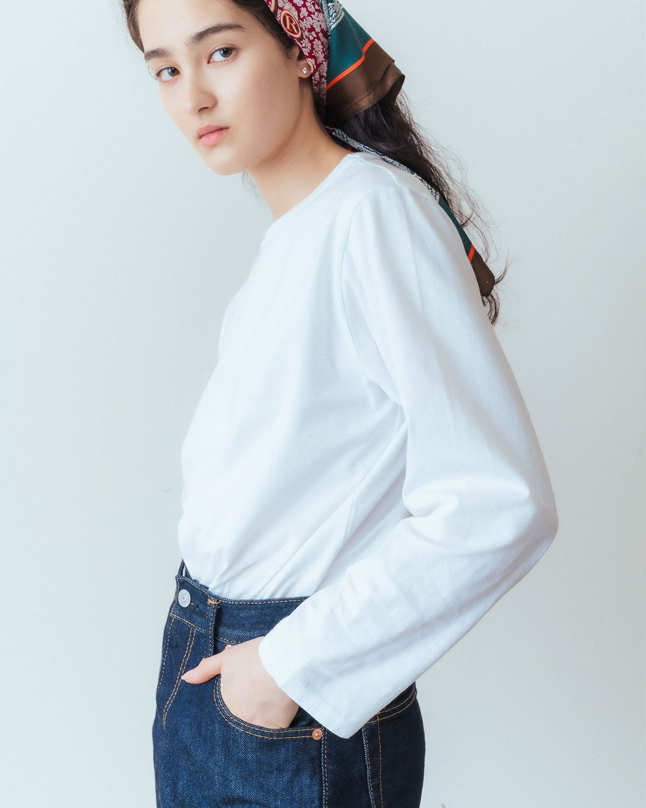 【新色GRAY】PACK LONG SLEEVE TEE