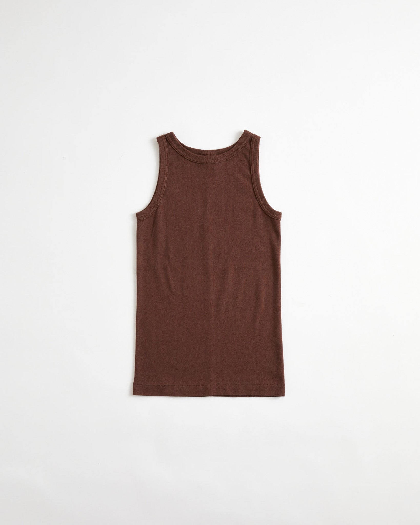 CIRCULAR RIB TANKTOP