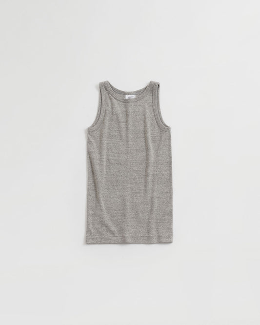 【WHITE/BLACK/GRAY/GREEN】CIRCULAR RIB TANKTOP