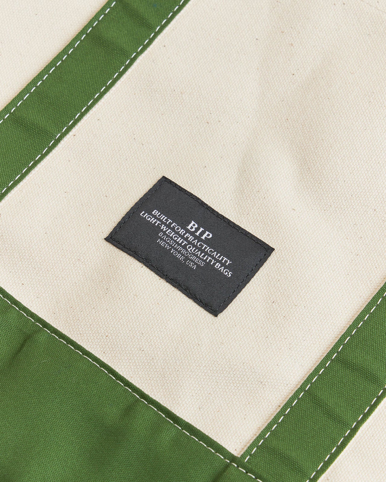 BAGSINPROGRESS ZIPPER TOTE LARGE