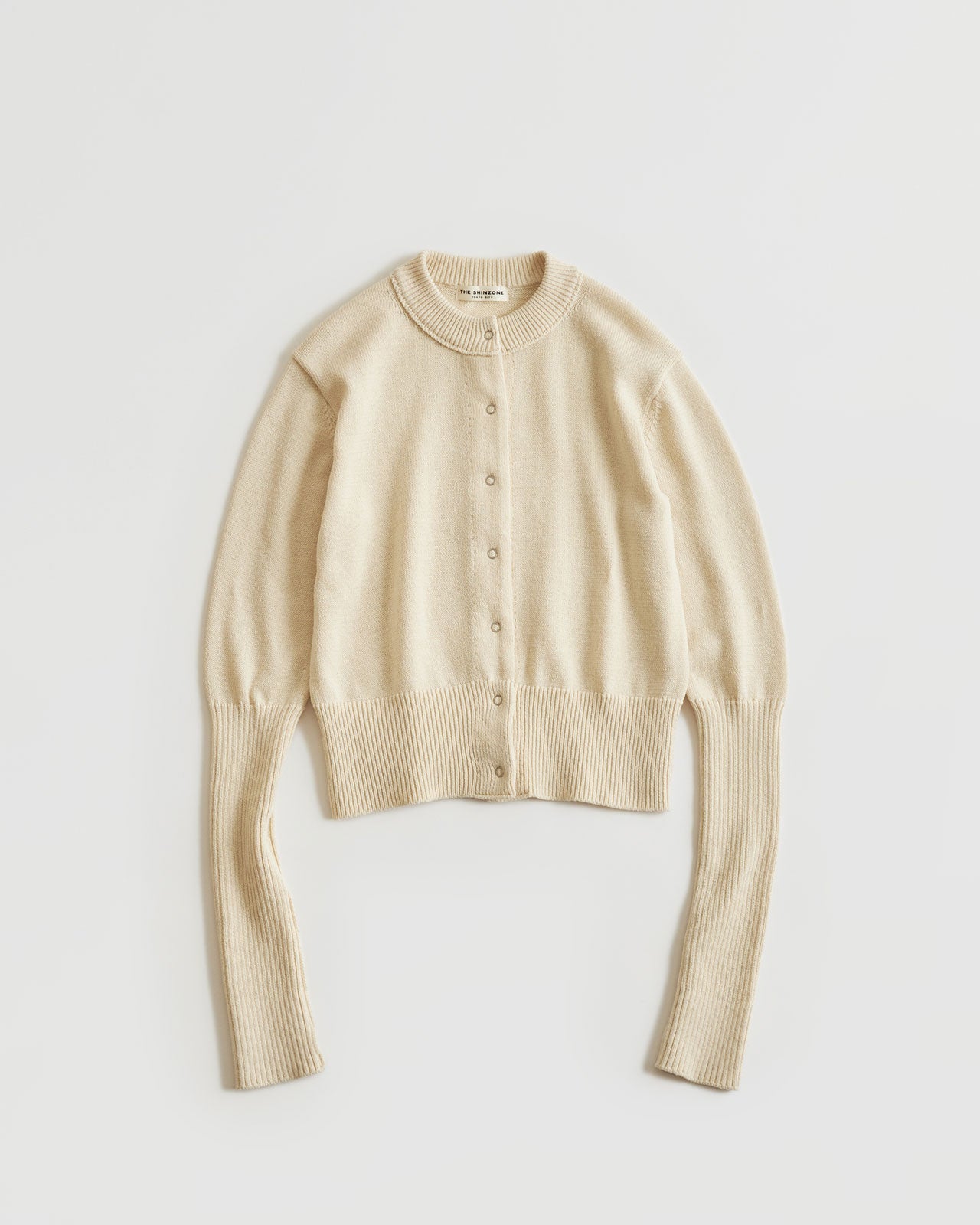 Shinzone（シンゾーン）】LONG RIB CARDIGAN