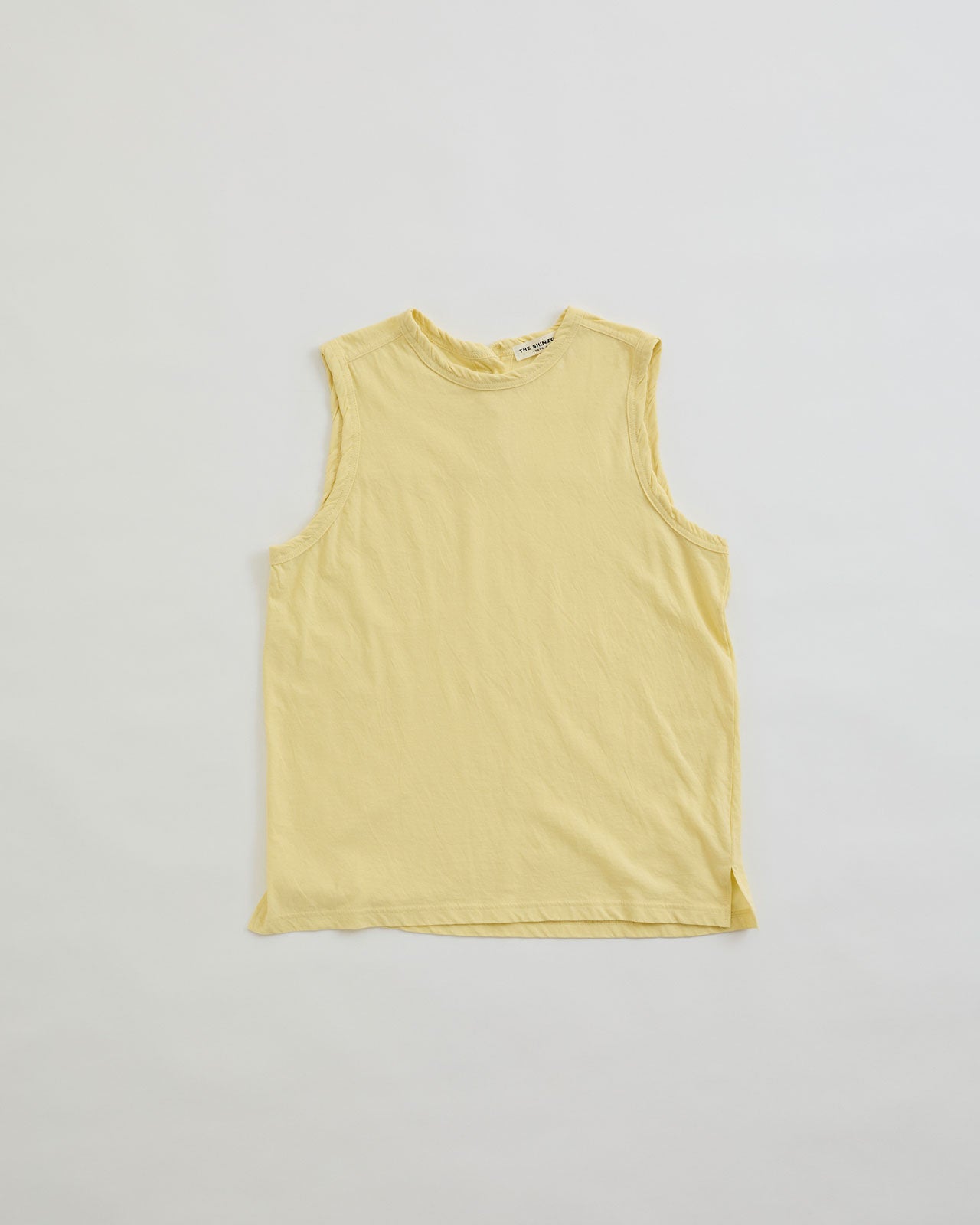 HIGH TWIST COTTON SLEEVELESS TOP