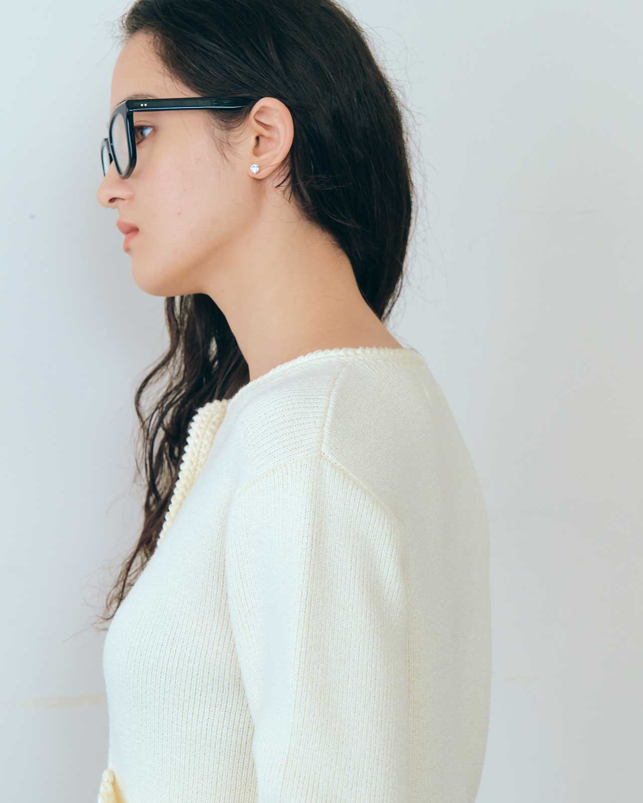 BOUCLE KNIT JACKET