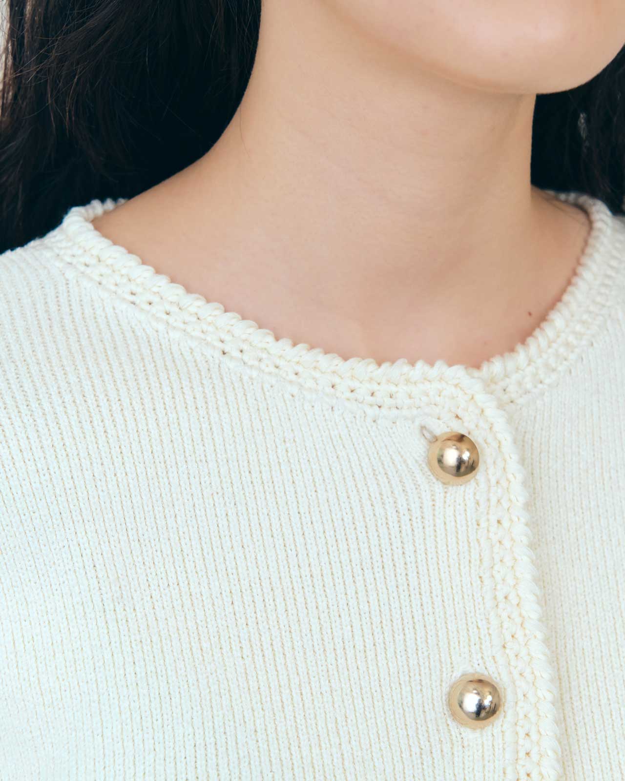 BOUCLE KNIT JACKET