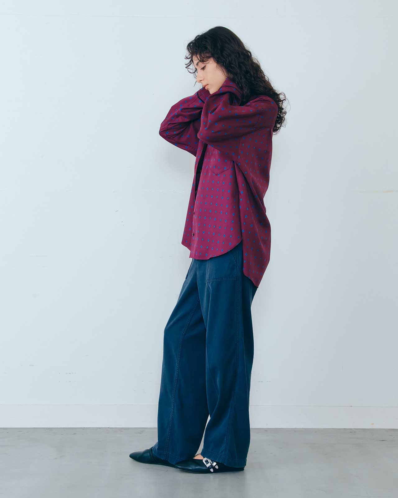 CARPET PATTERNED PYJAMA SHIRT