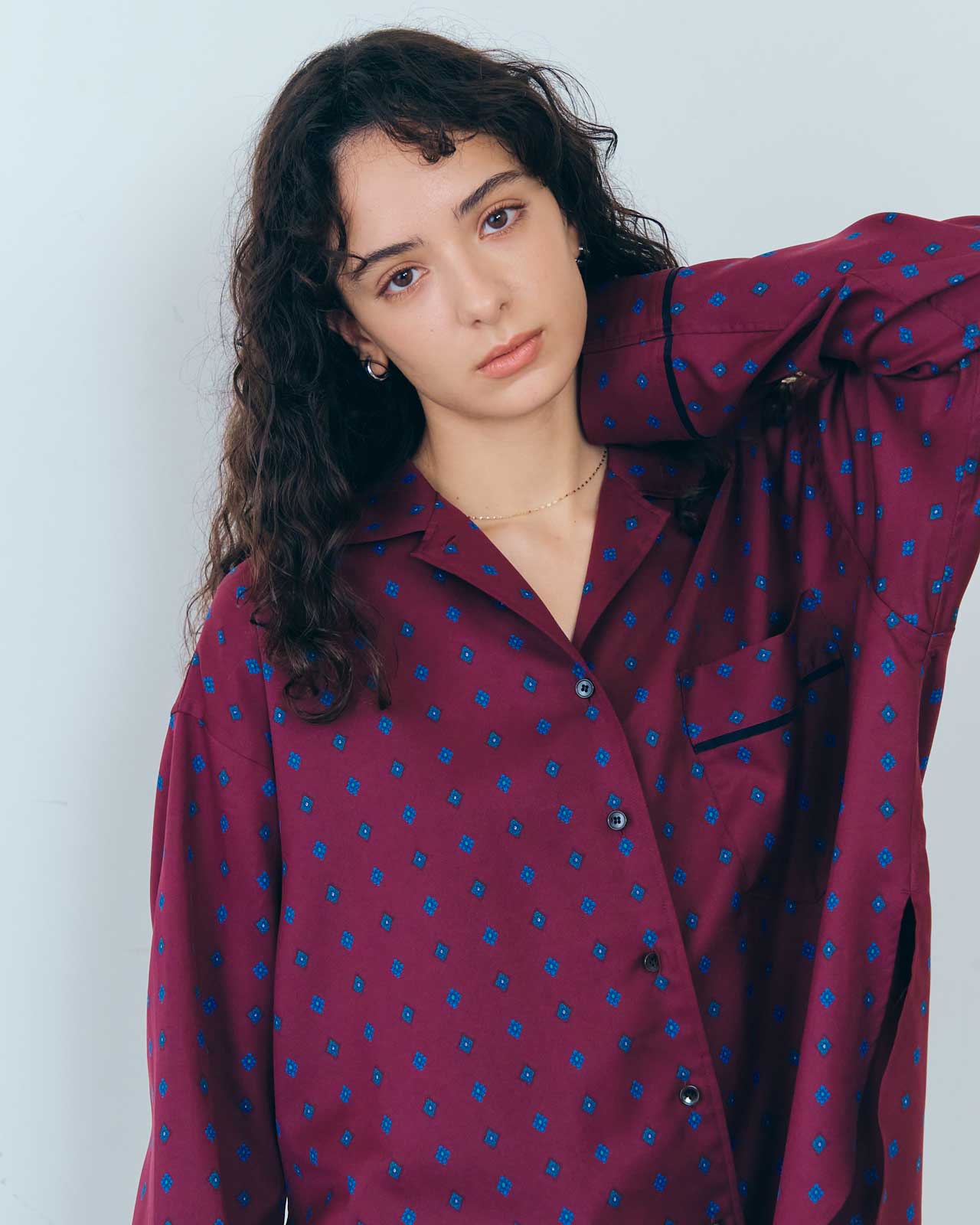 CARPET PATTERNED PYJAMA SHIRT