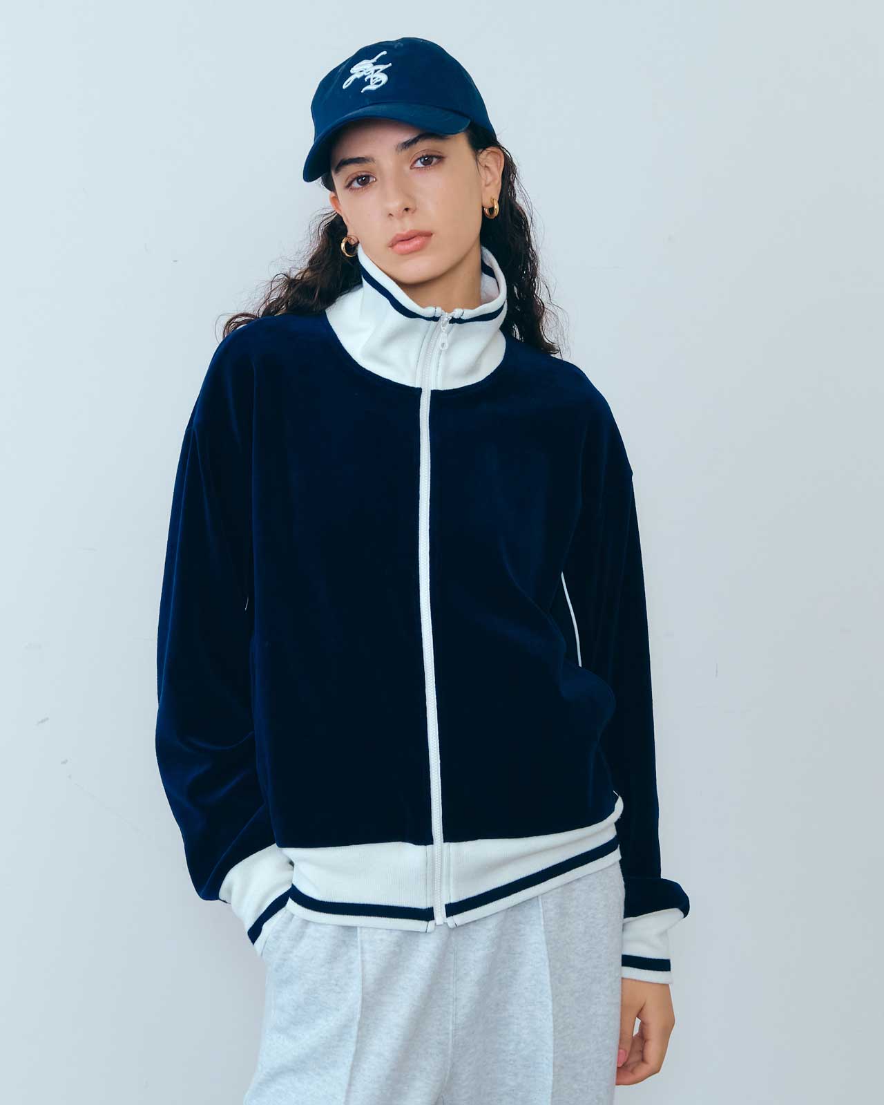 VELOUR TRACK JACKET