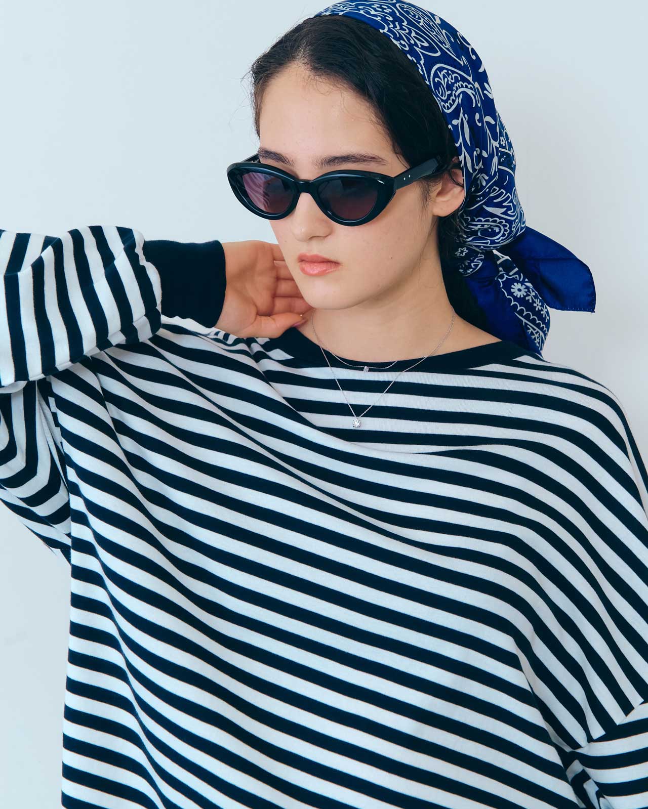 BANDANA PRINTED SILK SCARF