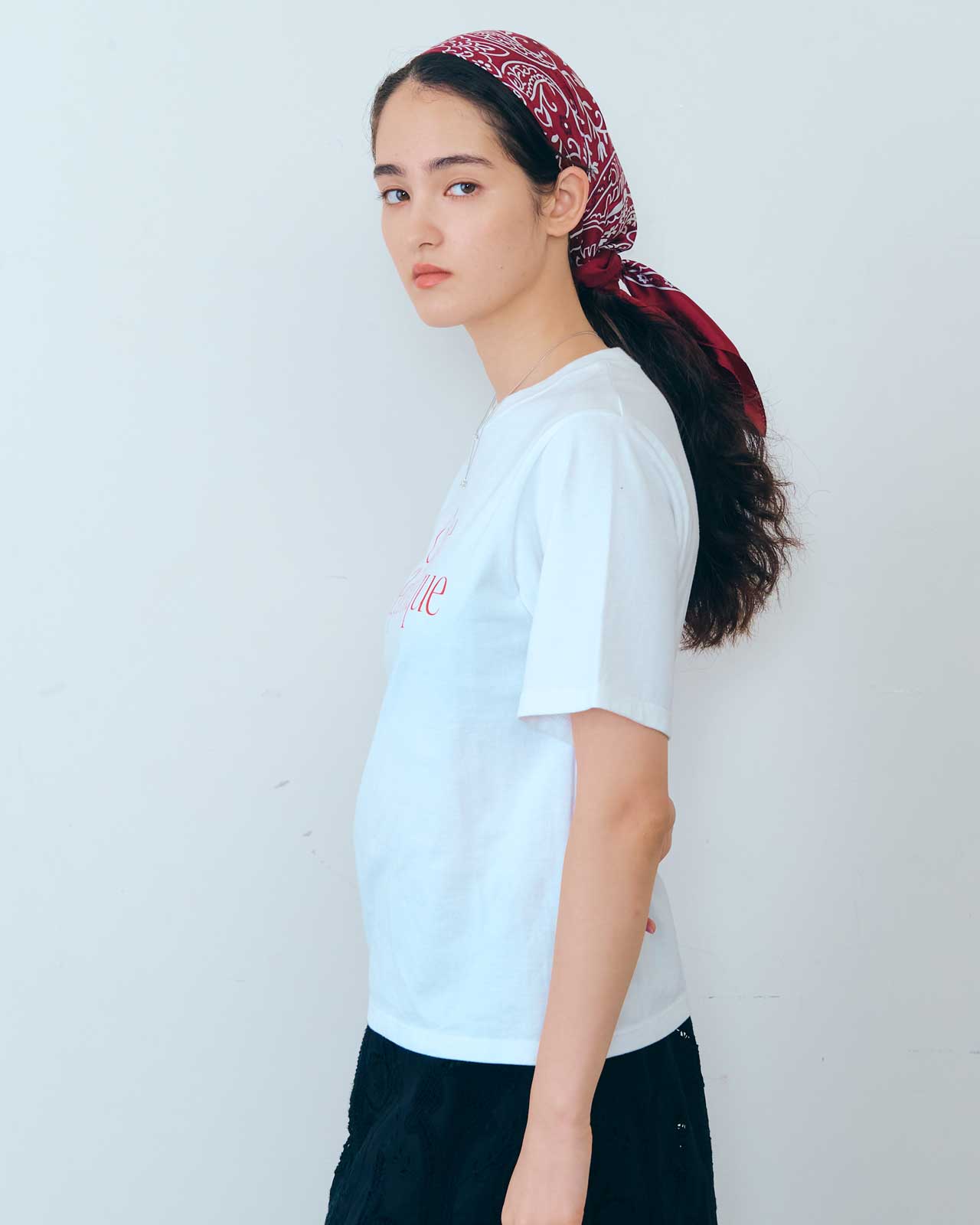 BANDANA PRINTED SILK SCARF