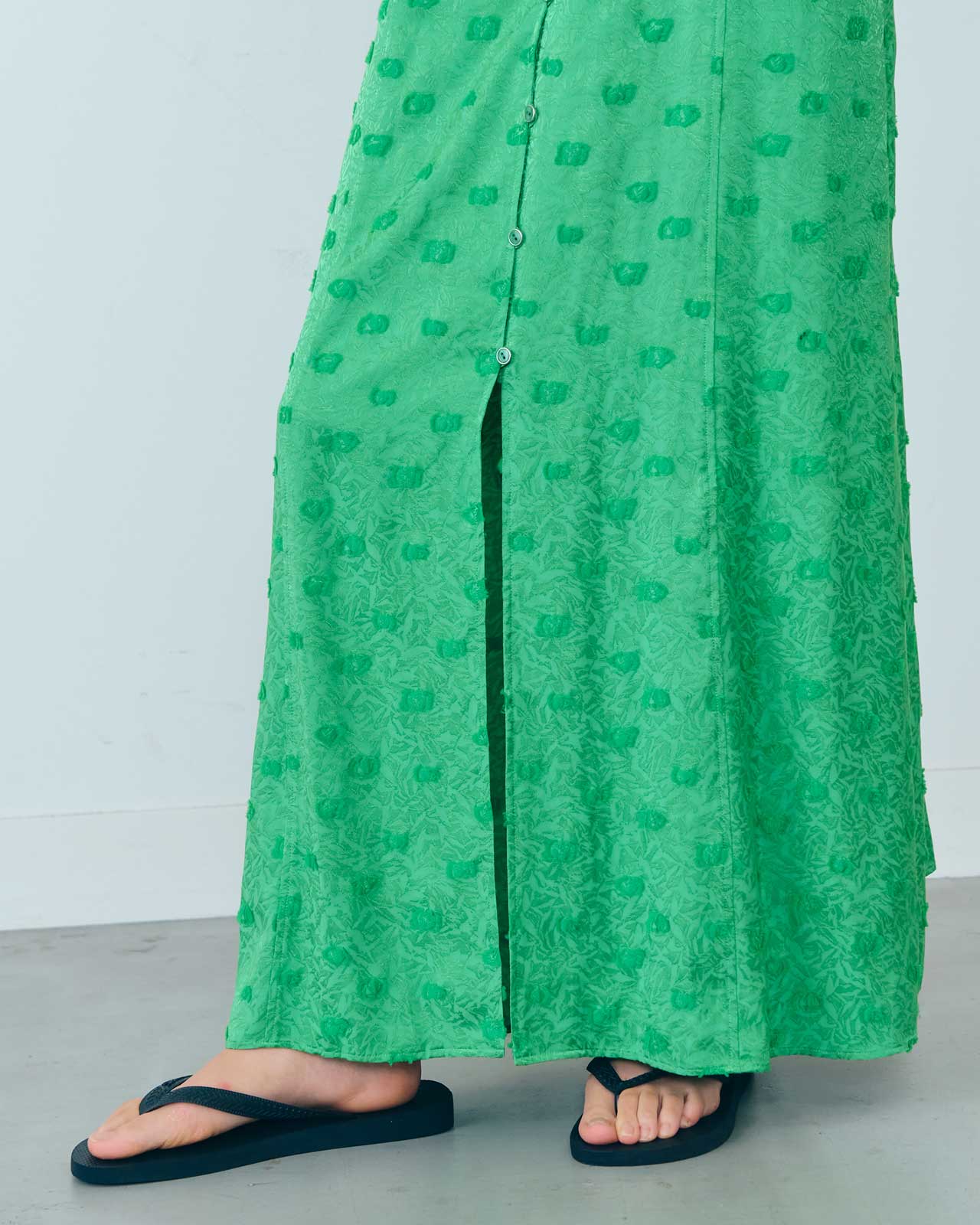 SIMON DOTS JACQUARD DRESS