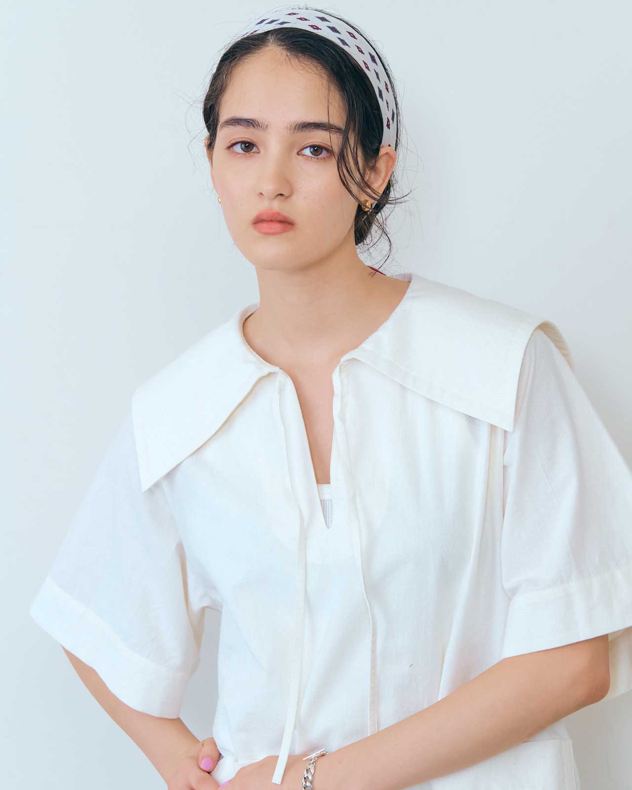 BANDANA PRINTED NARROW SCARF