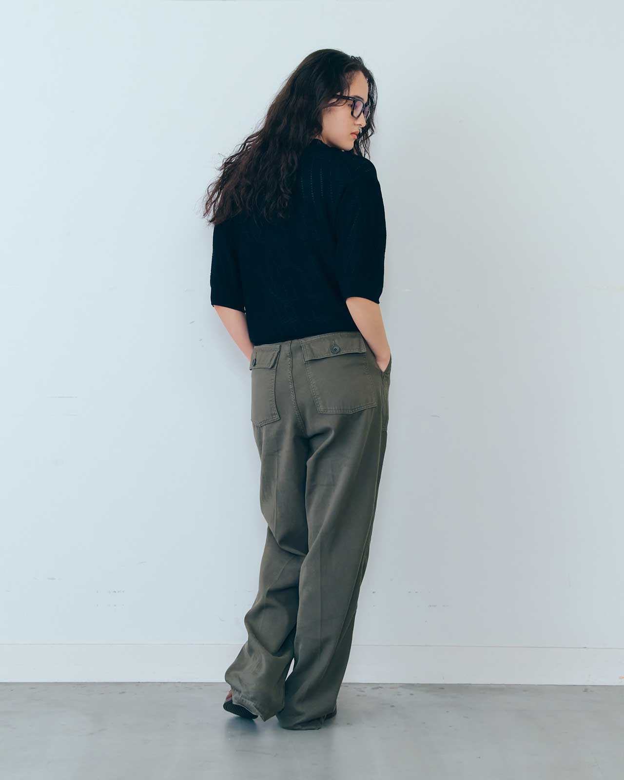 BRIGHT LACE KNIT POLO