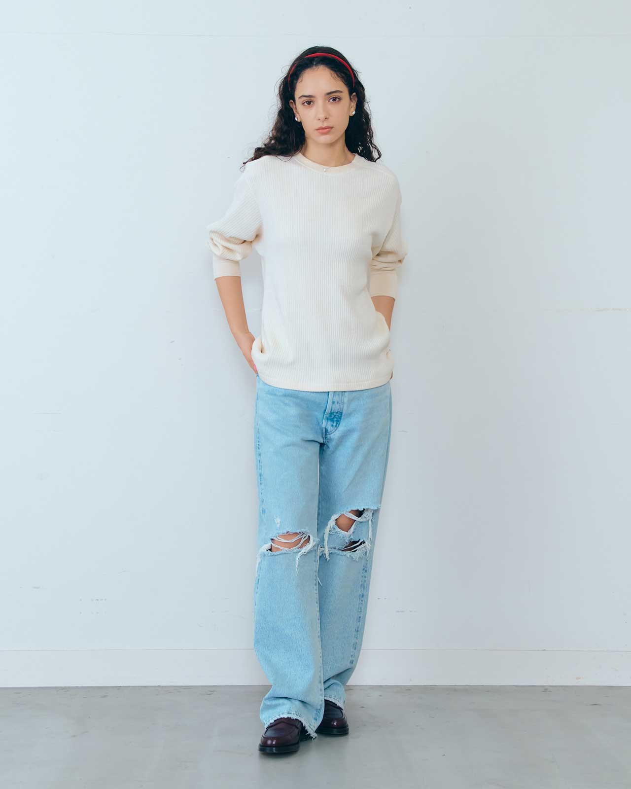 BOUCLE MILITARY UNDER SHIRT