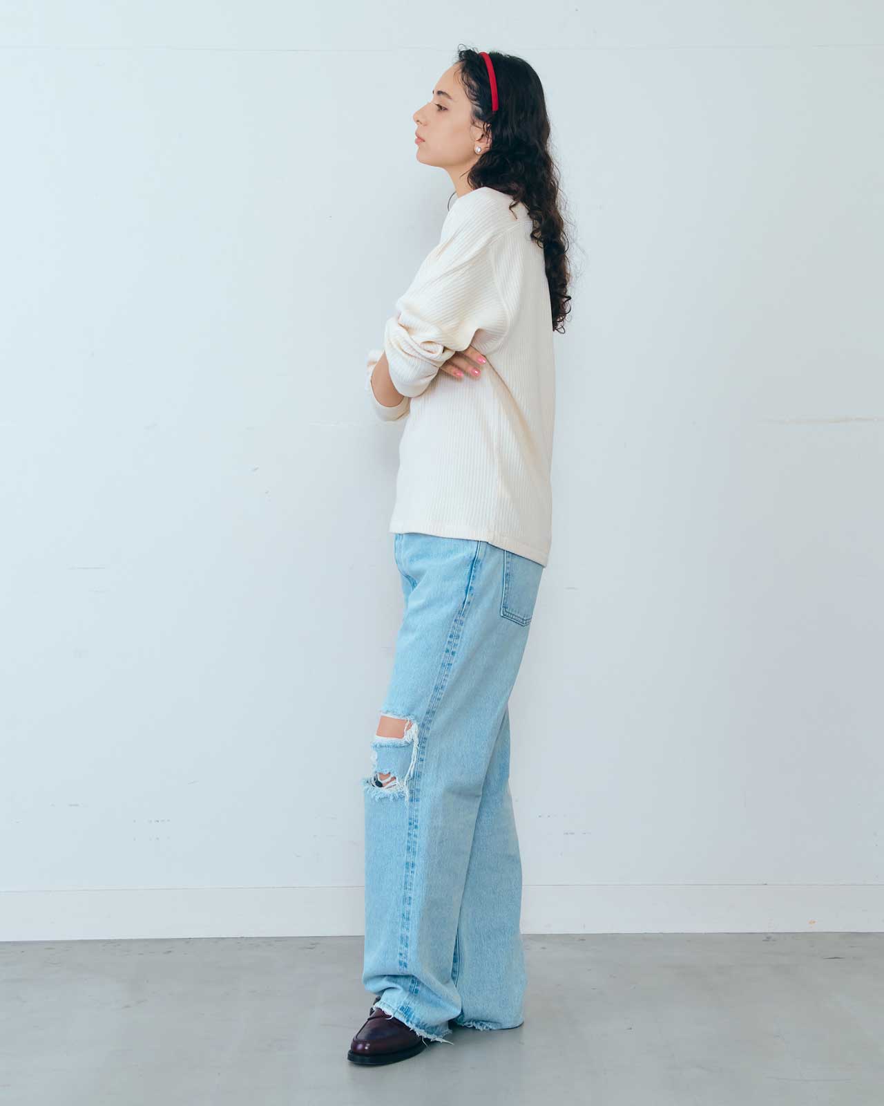 BOUCLE MILITARY UNDER SHIRT