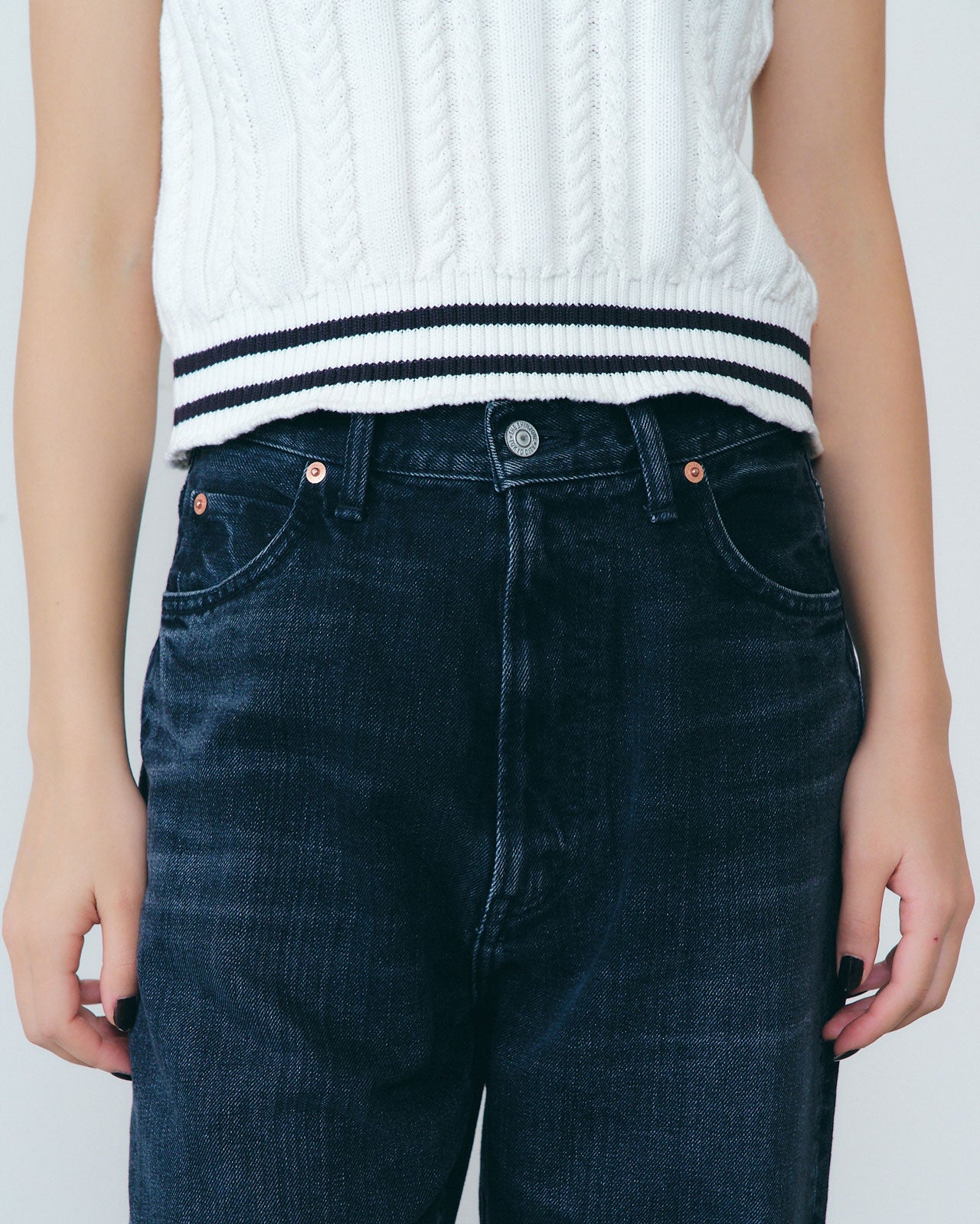 MARILYN DENIM(BLACK)