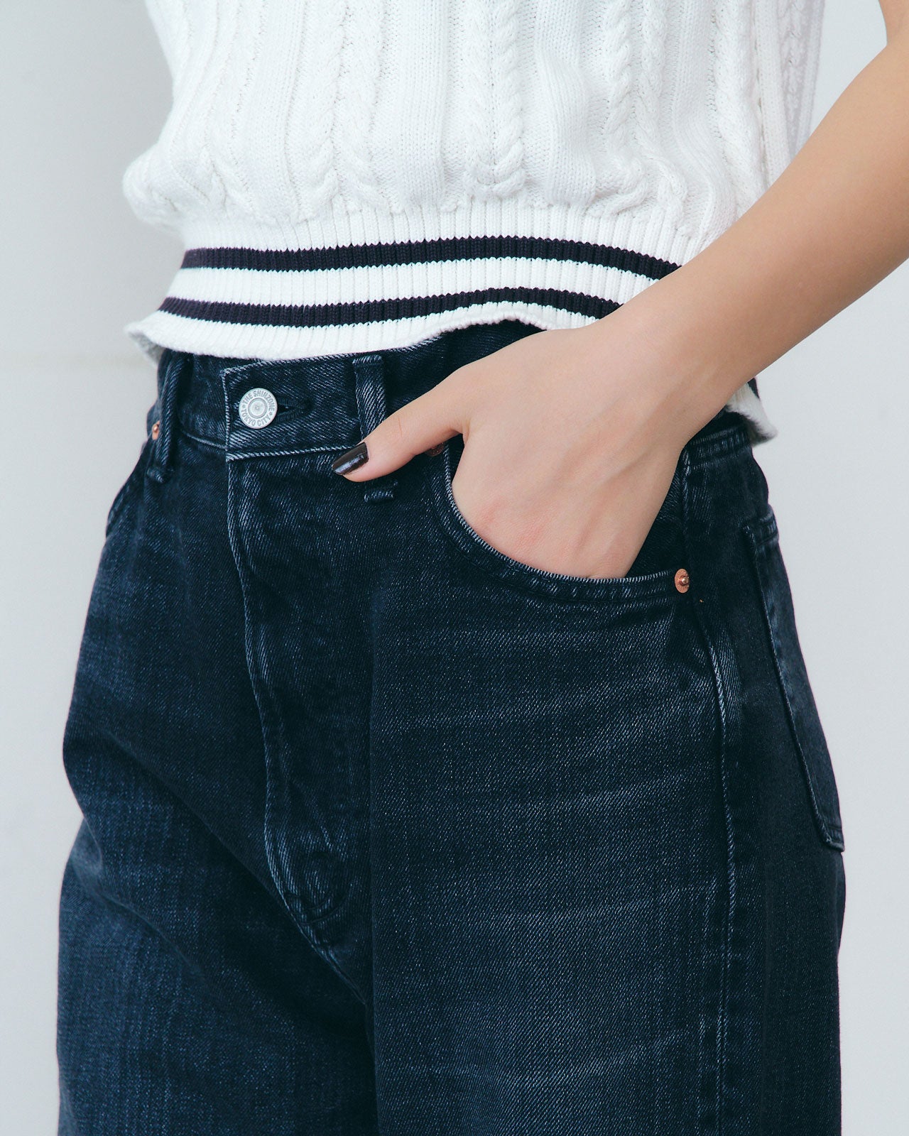 MARILYN DENIM(BLACK)