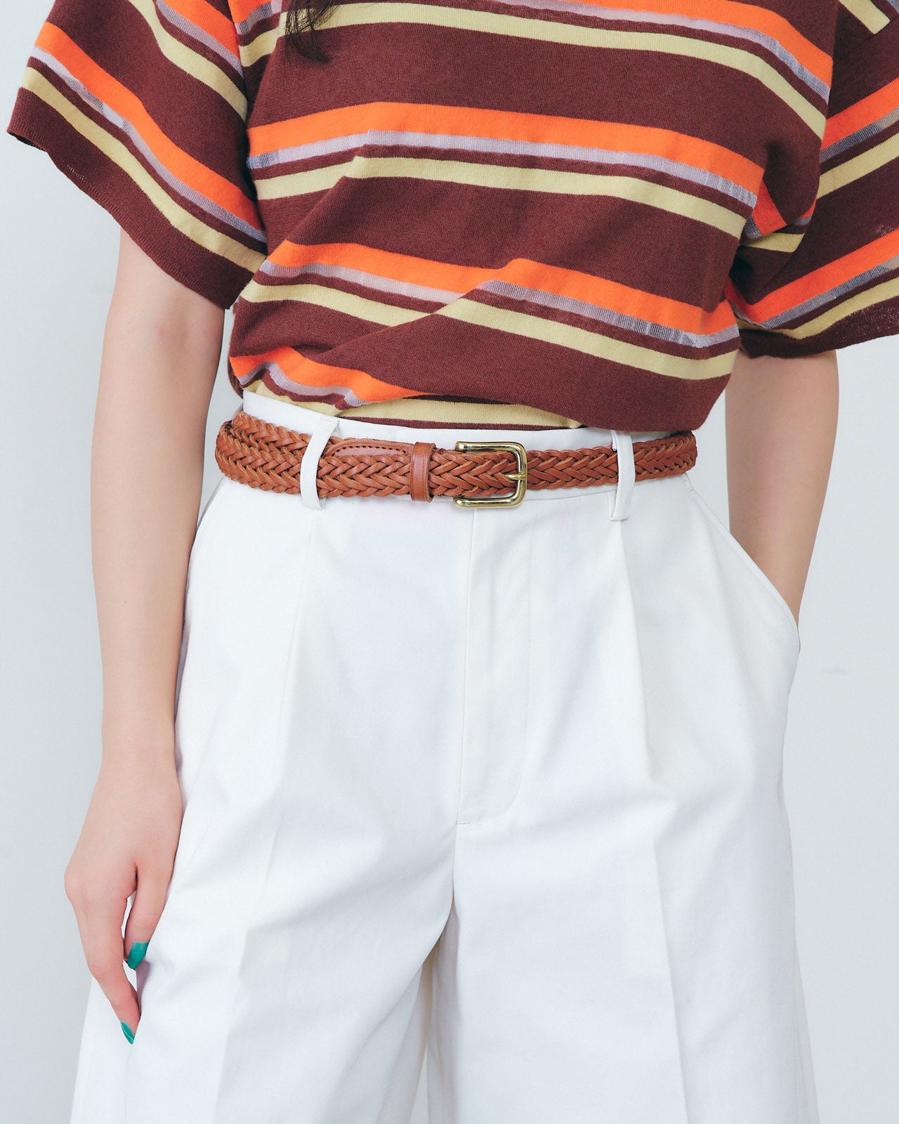 SUMMER GABARDINE HALF PANTS