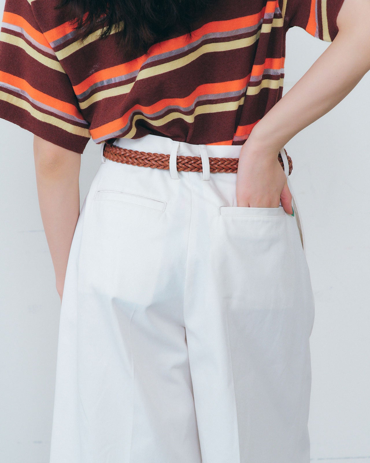 SUMMER GABARDINE HALF PANTS
