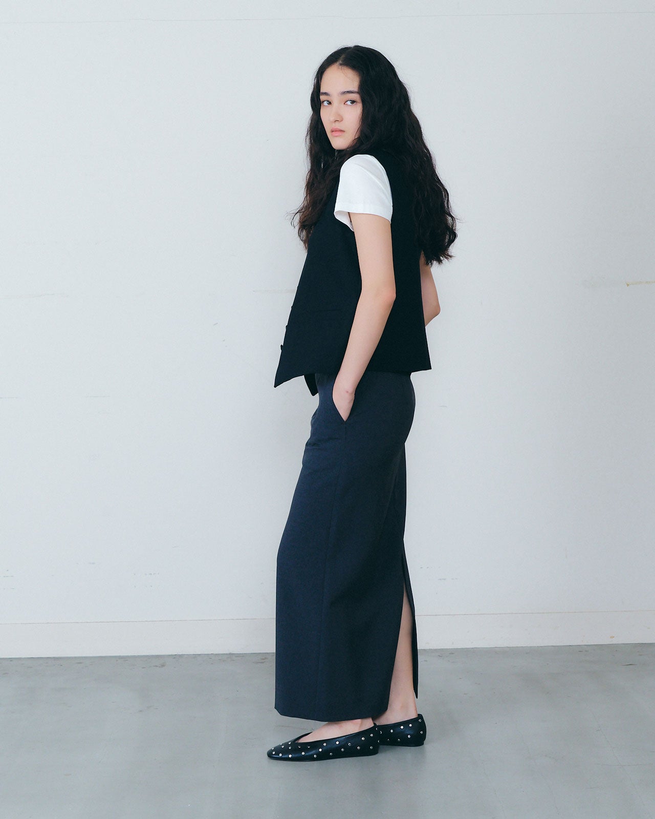 SUMMER GABARDINE GILET