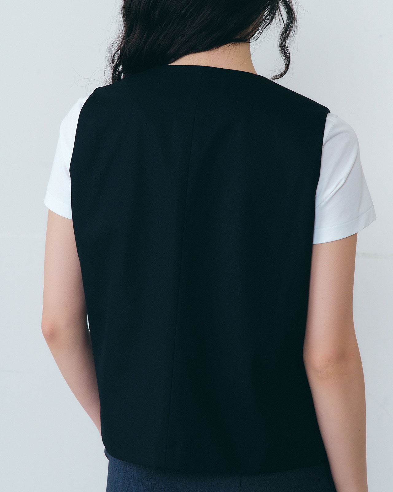 SUMMER GABARDINE GILET