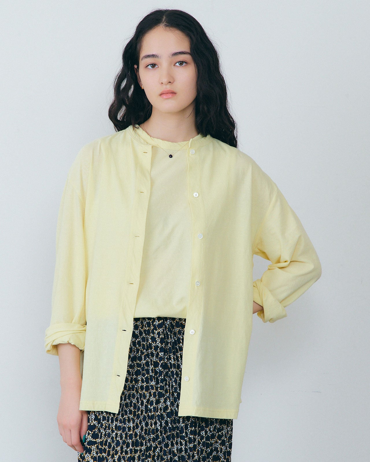 HIGH TWIST COTTON CARDIGAN