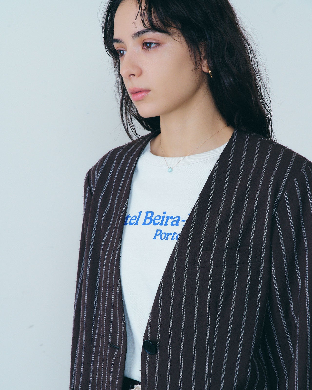 NOSTALGIC STRIPED JACKET
