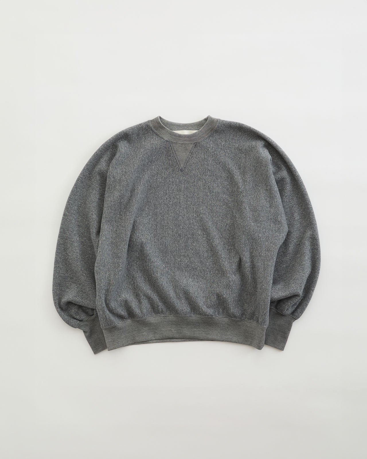【新色CAMEL】COTTON WOOL SWEATSHIRT