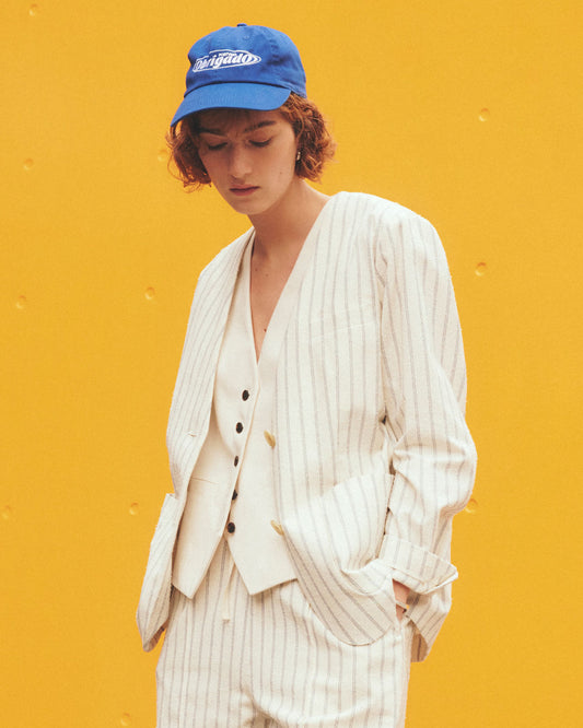 NOSTALGIC STRIPED JACKET