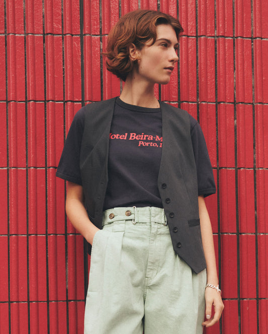 SUMMER GABARDINE GILET