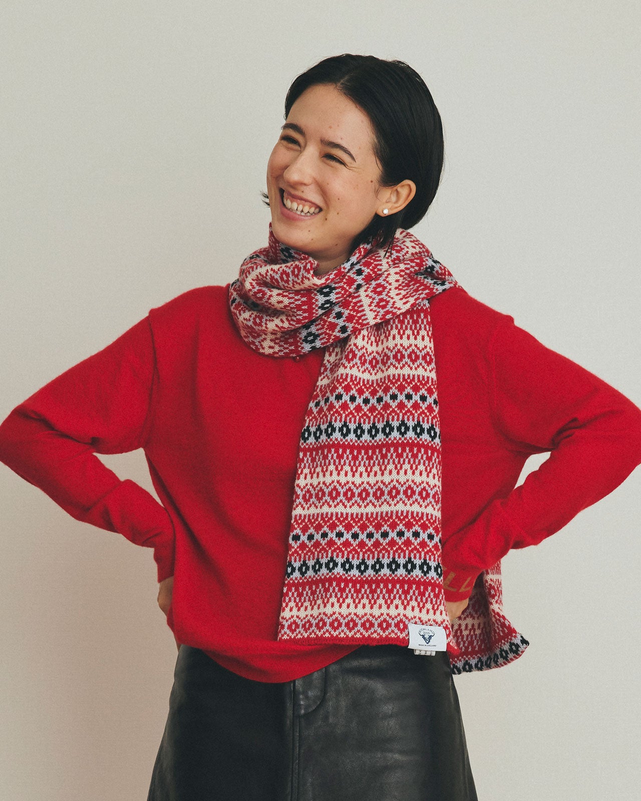 HIGHLAND EXCLUSIVE KNIT SCARF