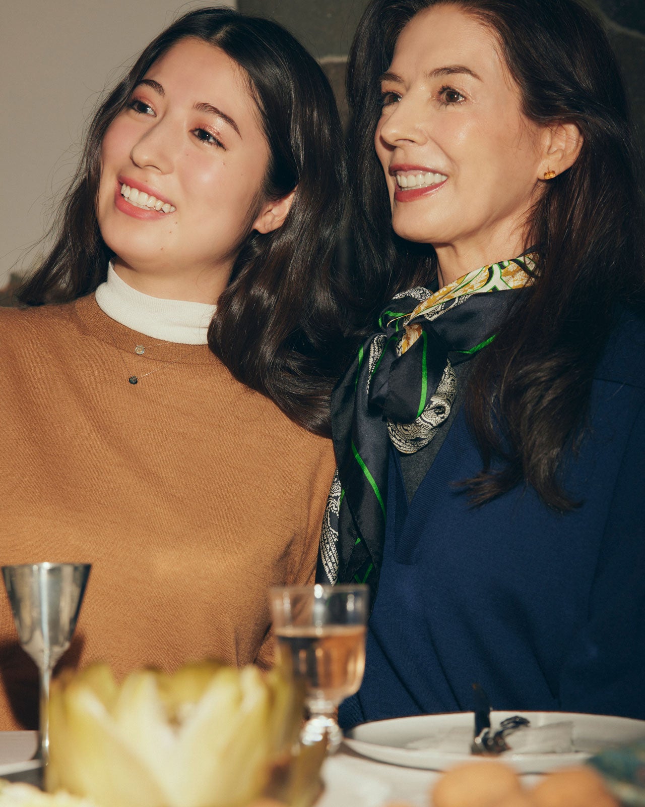 COLORED STONE EARRINGS (citrine)