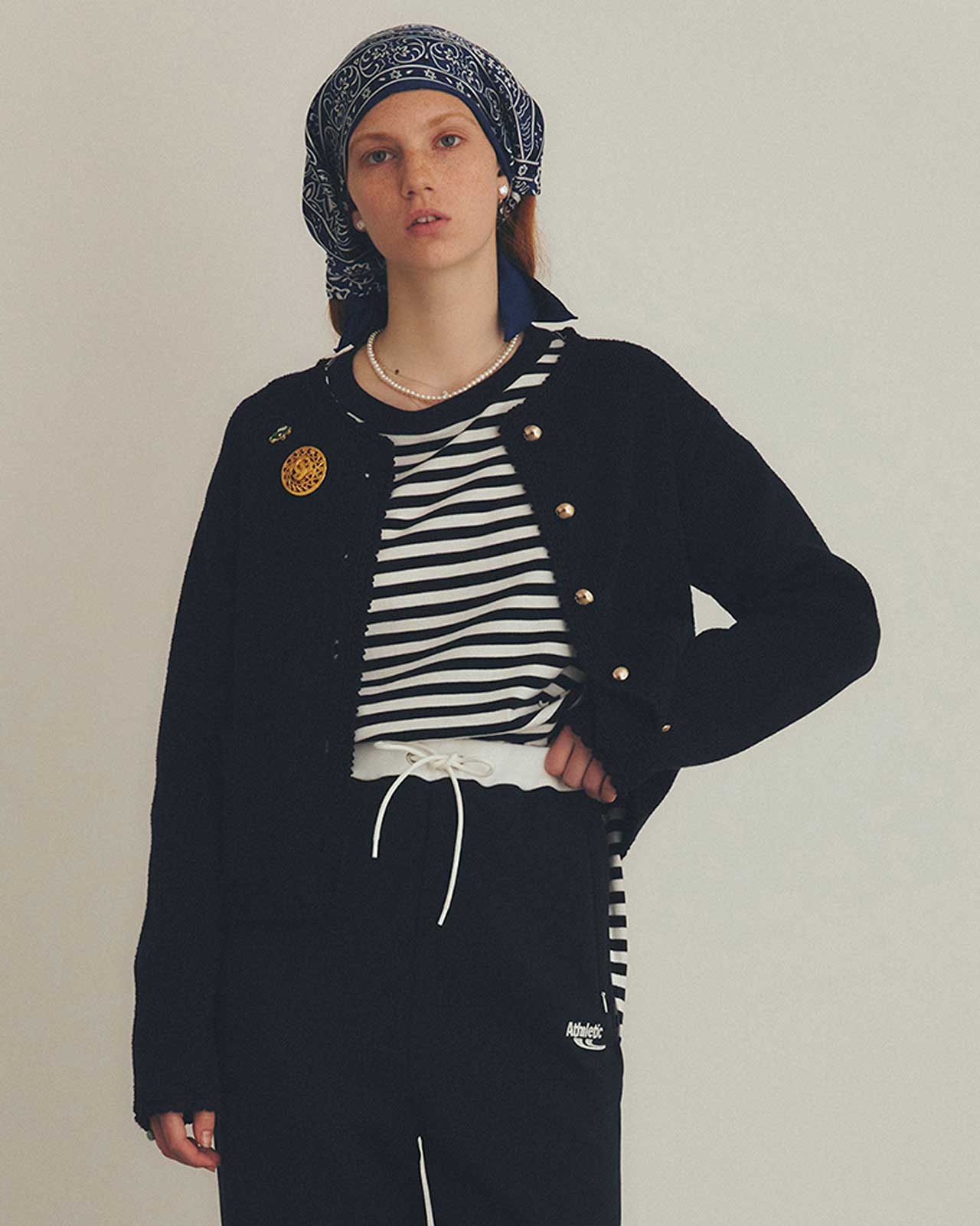 BANDANA PRINTED SILK SCARF