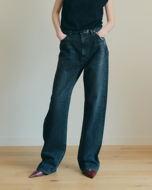 MARILYN DENIM(BLACK)