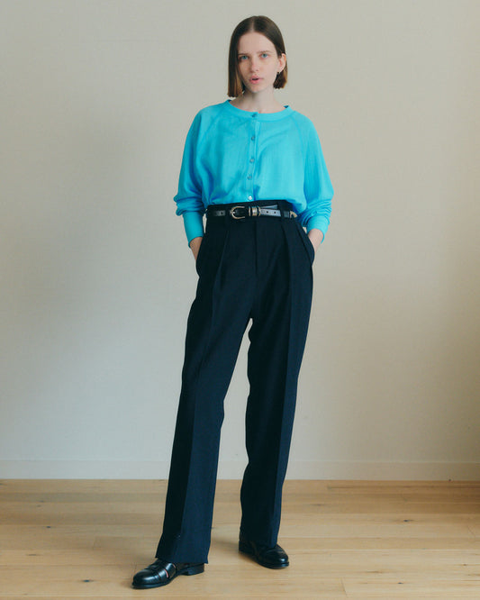 SHEER LONG SLEEVES CARDIGAN