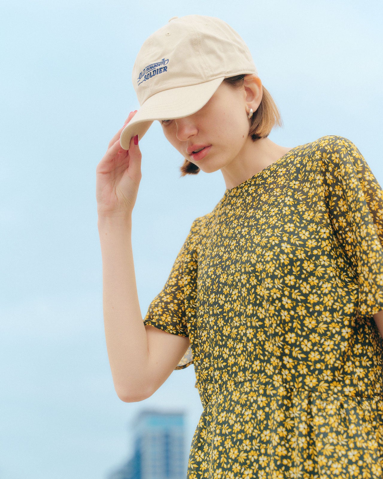 PETITE FLORAL PATTERN DRESS